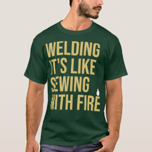 T-shirt Citation de soudure Souder son semblable couture a