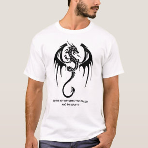 T-shirt Citation de style celtique Dragon & Shakespeare