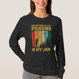 T-shirt Citation De Tir De Piège Pour Un Tir De Pigeon D'A