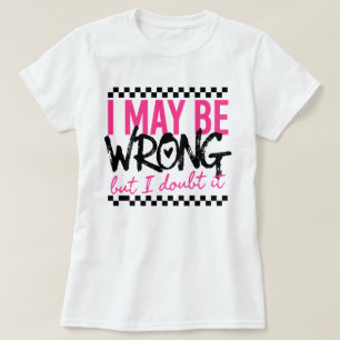 T-shirt Citation de typographie de bureau amusante