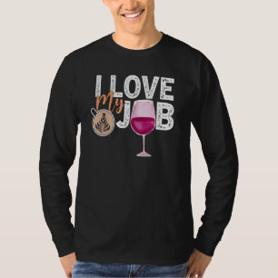 T-shirt Citation de vin de café Barista Cool Coffee Wine 4