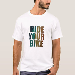 T-shirt Citation de VTT motivationnelle - Cyclisme drôle