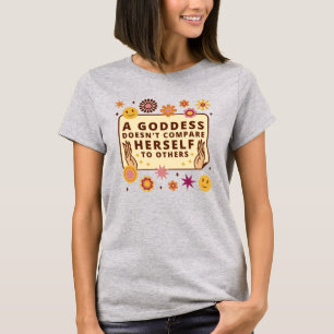 T-shirt citation déesse