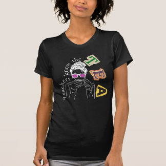 T-shirt Citation D'Enseignants Drôle - Les Enseignants Con