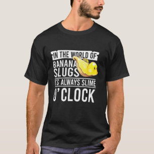 T-shirt Citation d'escargot de banane pour attrapeur d'esc