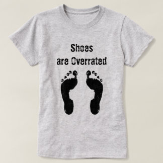 T-shirt Citation d'été d'amusement - des chaussures sont