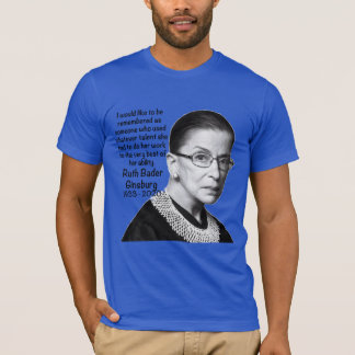 T-shirt Citation d'honneur au Mémorial de la mort de Ruth 