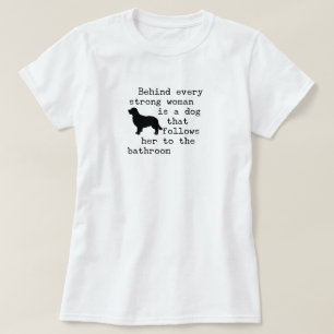 T-shirt Citation d'humour de chien - Retriever doré