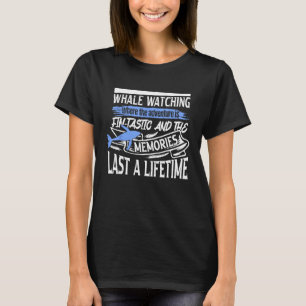 T-shirt Citation d'observation d'Orca pour baleines à boss