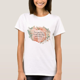 T-shirt Citation d'octobre d'Anne of Green Gables