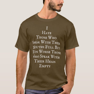 T-shirt citation drôle