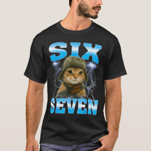 T-shirt Citation drôle 67 Chats Mal de ventre Survivant Ch