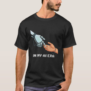 T-shirt Citation Drôle À Mon Époque D'IA Machine Learning 