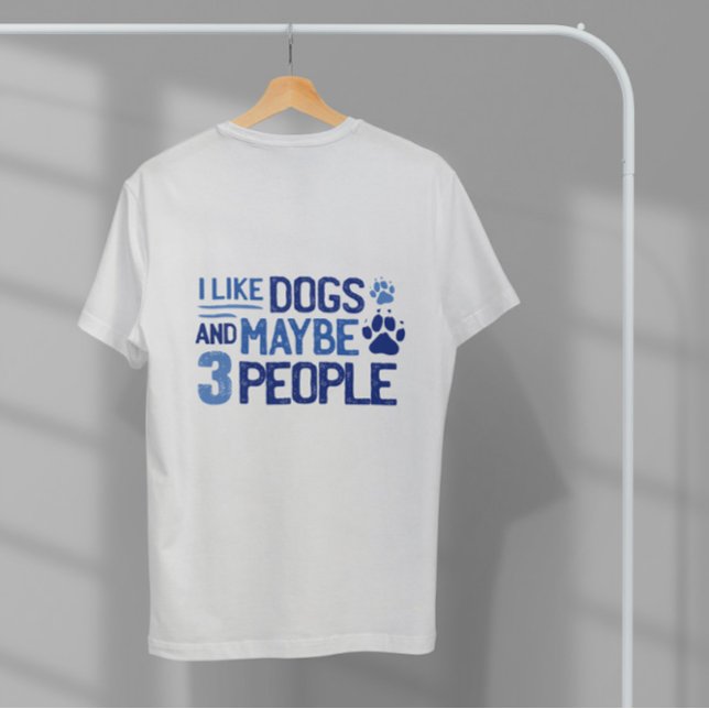 T-shirt Citation drôle Amoureux des chiens (Créateur téléchargé)