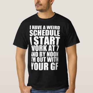 T-shirt Citation drôle de calendrier