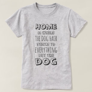 T-shirt Citation drôle de cheveux de chien