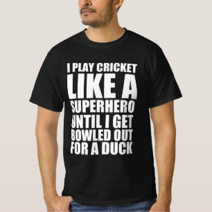 T-shirt Citation drôle de cricket