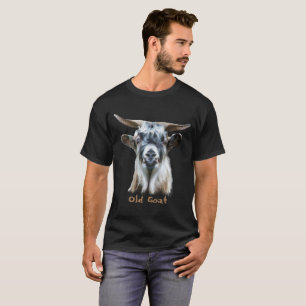 T-shirt Citation drôle de ferme animale de vieille chèvre