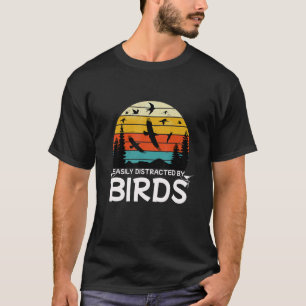 T-shirt citation drôle d'oiseau amateur d'oiseaux cool Ois