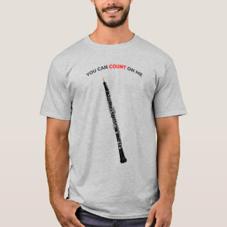 T-shirt Citation Drôle Oboe Vous Pouvez Compter Sur Moi Ob