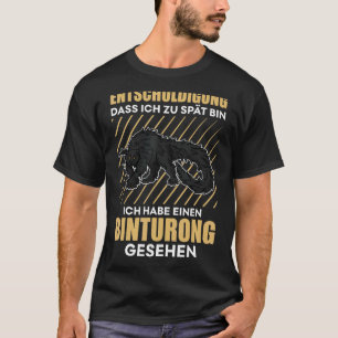 T-shirt Citation du biologiste Binturong Asia Biology 23