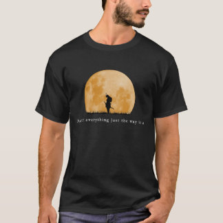 T-shirt Citation du guerrier Vagabond Musashi