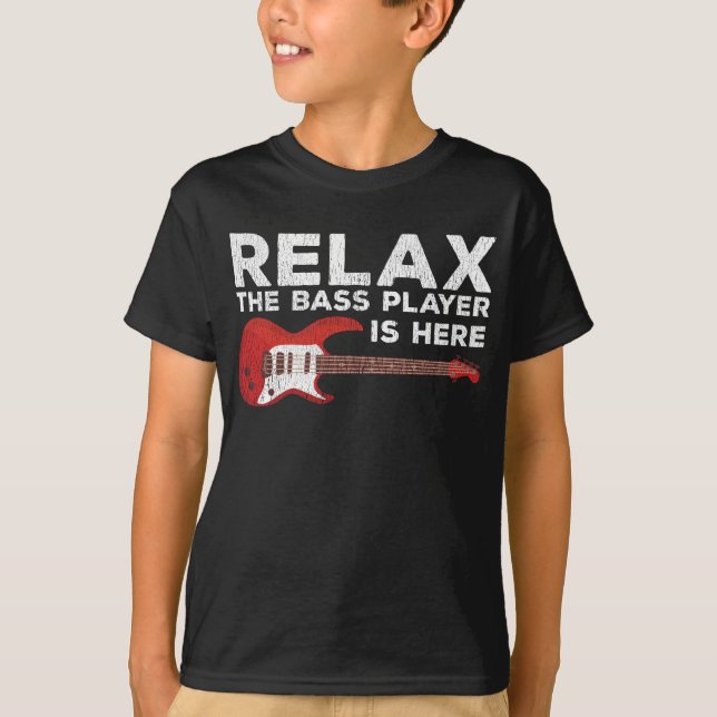 T-shirt Citation du joueur de basse amusant Bassiste music (Devant)