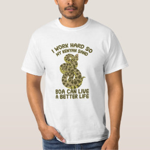 T-shirt Citation du kenyan Sand Boa