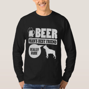 T-shirt Citation du meilleur ami du chien animal de compag