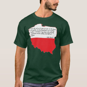 T-shirt Citation du pape Jean-Paul II