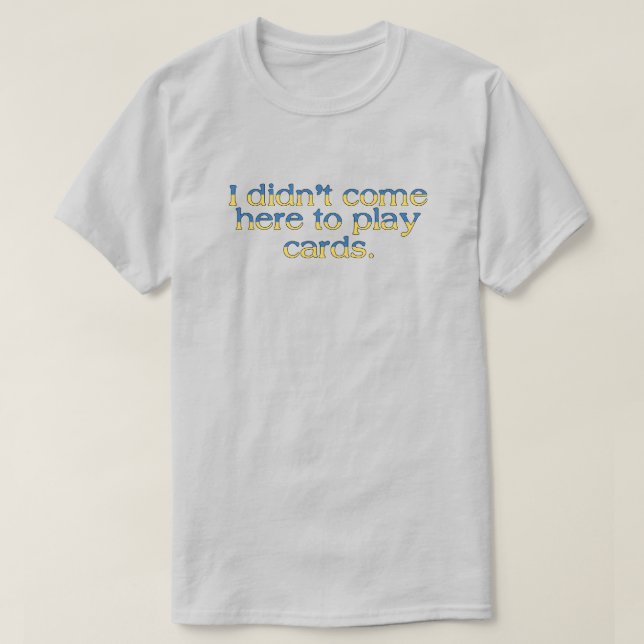 T-shirt Citation du président ukrainien (Design devant)