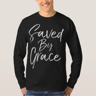 T-shirt Citation du salut chrétien Bible Verse Cadeau sauv
