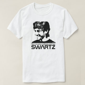 T-shirt Citation d'un activiste politique d'Internet Aaron