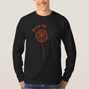 T-shirt Citation Fleur de Pissenlit Souffle Moi