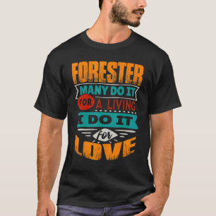 T-shirt Citation Forester Je Suis Echocardiographe Pour L'