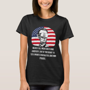 T-shirt Citation Futuriste VR fictive Lincoln