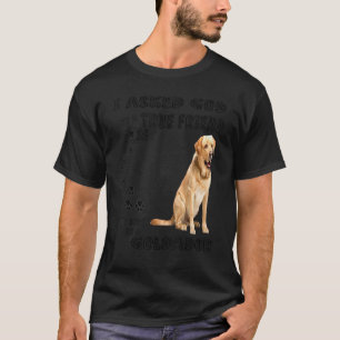 T-shirt Citation Goldador Maman Papa Impression, Récupérat