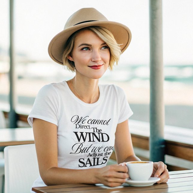 T-shirt Citation graphique Vintage de B&W motivationnelle (Créateur téléchargé)