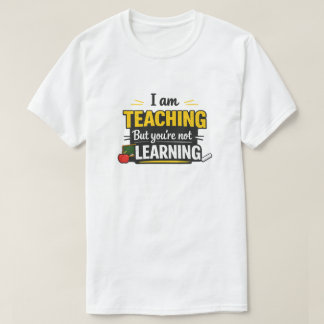 T-shirt Citation Gras pour Enseignant