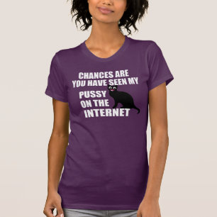 T-shirt Citation hilare de chat