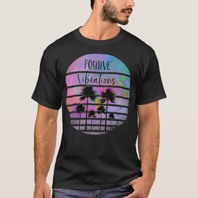 T-shirt Citation inspirante Message d'esprit positif T (Devant)