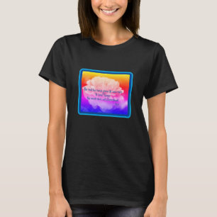 T-shirt Citation Inspirante Soul Et Mind Rumi