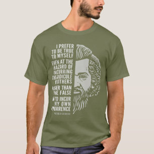 T-shirt Citation Inspirationnelle Frederick Douglass Véri