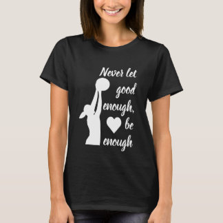 T-shirt Citation inspirée de net-ball de mots
