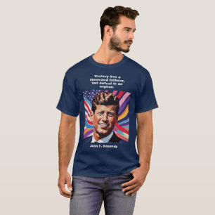 T-shirt Citation JFK John F. Kennedy Motivation Inspiratio