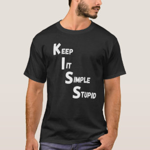 T-shirt Citation Kiss Dit Slogan Mécanique Ingénieur