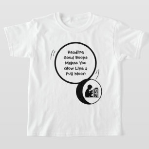 T-Shirt Citation Lecture Enfants