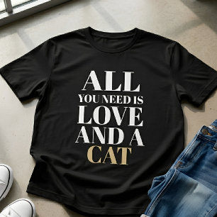 T-shirt Citation Mignonne Tout Ce Dont Vous Avez Besoin C'