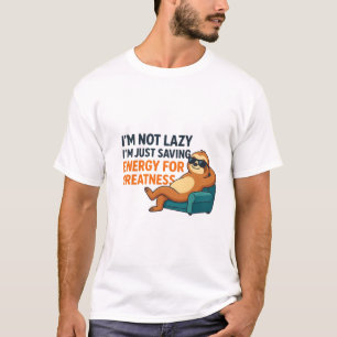T-shirt « Citation motivante drôle   Clair et ludique »