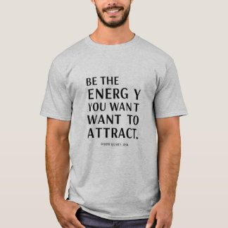 T-shirt Citation motivationnelle de l’énergie positive Swe
